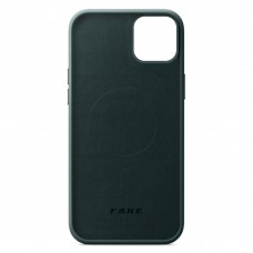 Чехол накладка ArmorStandart FAKE Leather для Apple iPhone 13 Shirt Green (ARM61409)