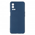 Чехол накладка ArmorStandart TPU ICON для Oppo A55 4G Camera cover Dark Blue (ARM61432)