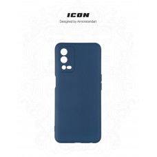 Чехол накладка ArmorStandart TPU ICON для Oppo A55 4G Camera cover Dark Blue (ARM61432)