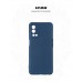 Чехол накладка ArmorStandart TPU ICON для Oppo A55 4G Camera cover Dark Blue (ARM61432)
