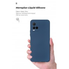 Чехол накладка ArmorStandart TPU ICON для Vivo Y21 / Y33s Camera cover Dark Blue (ARM61435)