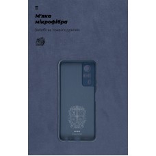 Чехол накладка ArmorStandart TPU ICON для Vivo Y31 Camera cover Dark Blue (ARM61436)