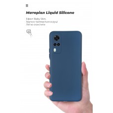 Чехол накладка ArmorStandart TPU ICON для Vivo Y31 Camera cover Dark Blue (ARM61436)