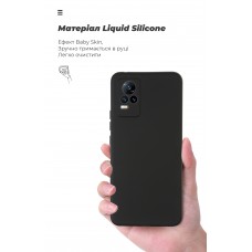 Чехол накладка ArmorStandart TPU ICON для Vivo V21e Camera cover Black (ARM61437)