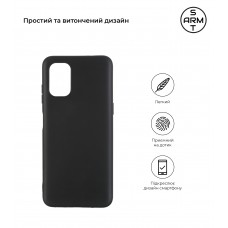 Чехол накладка TPU Armorstandart Matte Slim Fit для Nokia G21 / G11 Black (ARM61714)