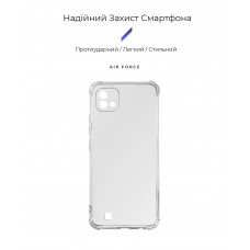 Чехол накладка ArmorStandart TPU Air Force для Realme C11 2021 Camera cover Transparent (ARM62097)