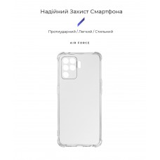 Чехол накладка ArmorStandart TPU Air Force для Oppo Reno5 lite Camera cover Transparent (ARM62103)