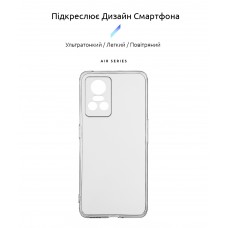 Чехол накладка ArmorStandart TPU Air Series для Realme GT Neo 3 Camera cover Transparent (ARM62119)