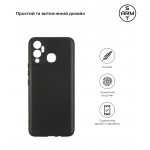 Чехол накладка TPU Armorstandart Matte Slim Fit для Infinix Hot 12 Play (X6816D) Camera cover Black (ARM62269)