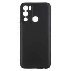 Чехол накладка TPU Armorstandart Matte Slim Fit для Infinix Hot 12i 4G (X665B) Camera cover Black (ARM62270)