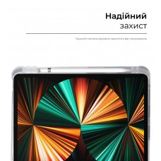 Чехол книжка TPU ArmorStandart Y-type Case with Pencil Holder для Apple iPad Pro 12.9 2020 2021 Dark Green (ARM62322)