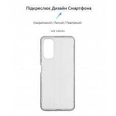 Чехол накладка ArmorStandart TPU Air Series для Tecno Pova 3 (LF7n) Transparent (ARM62334)