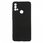 Чехол накладка TPU Armorstandart Matte Slim Fit для Motorola E40 Camera cover Black (ARM63050)