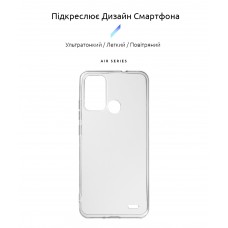 Чехол накладка ArmorStandart TPU Air Series для ZTE Blade A52 Transparent (ARM63123)