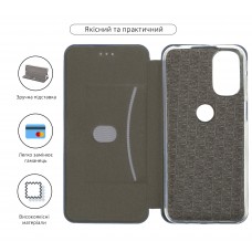 Чехол книжка ArmorStandart PU G-Case для Motorola G31 Blue (ARM63358)