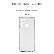 Чехол накладка ArmorStandart TPU Air Series для Tecno POP 5 LTE (BD4) Camera cover Transparent (ARM63699)