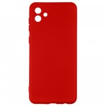 Чехол накладка ArmorStandart TPU ICON для Samsung A04 (A045) Camera cover Red (ARM63907)