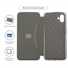 Чехол книжка ArmorStandart PU G-Case для Samsung A04 (A045) Black (ARM63913)