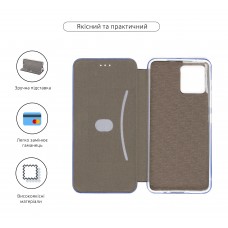 Чехол книжка ArmorStandart PU G-Case для Motorola G72 Blue (ARM63923)