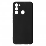 Чехол накладка TPU Armorstandart Matte Slim Fit для Tecno Spark 8C Camera cover Black (ARM64524)