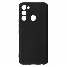 Чехол накладка TPU Armorstandart Matte Slim Fit для Tecno Spark 8C Camera cover Black (ARM64524)