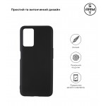 Чехол накладка TPU Armorstandart Matte Slim Fit для Oppo A76 4G Black (ARM64616)