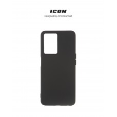 Чехол накладка ArmorStandart TPU ICON для Oppo A57s 4G/A57 4G/A57e 4G/A77 4G/A77s 4G Black (ARM64690)