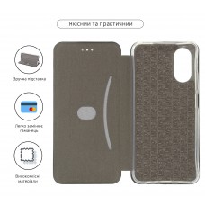 Чехол книжка ArmorStandart PU G-Case для Oppo A17 4G/A17k 4G Black (ARM64844)