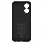 Чехол накладка ArmorStandart TPU ICON для Oppo A17 4G Camera cover Black (ARM64847)