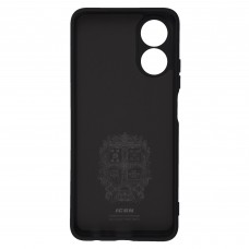 Чехол накладка ArmorStandart TPU ICON для Oppo A17 4G Camera cover Black (ARM64847)