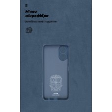 Чехол накладка ArmorStandart TPU ICON для Oppo A17 4G Camera cover Dark Blue (ARM64849)