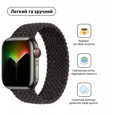 Ремешок Nylon ArmorStandart Braided Solo Loop для Apple Watch 38/40/41mm Black Unity Size 4 (132 mm) (ARM64895) Ремешок Nylon ArmorStandart Braided Solo Loop для Apple Watch 38/40/41mm Black Unity Size 4 (132 mm) (ARM64895)