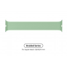 Ремешок Nylon ArmorStandart Braided Solo Loop для Apple Watch 38/40/41mm Mint Size 4 (132 mm) (ARM64901)
