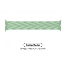 Ремешок Nylon ArmorStandart Braided Solo Loop для Apple Watch 42/44/45/49mm Mint Size 8 (160 mm) (ARM64914)