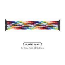 Ремешок Nylon ArmorStandart Braided Solo Loop для Apple Watch 38/40/41mm Pride Edition Size 6 (144 mm) (ARM64935)