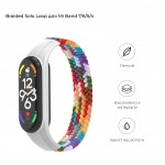 Ремешок Nylon ArmorStandart Braided Solo Loop для Xiaomi Mi Band 7/6/5/4 Pride Edition size S (ARM64941)