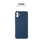 Чехол накладка ArmorStandart TPU ICON для Samsung A04e / M04 / F04 Camera cover Dark Blue (ARM65142)