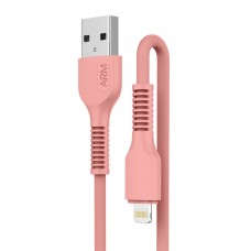 Кабель ArmorStandart AR88 USB-Lightning 2.4A 1m Peach (ARM65286)
