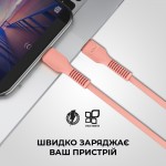 Кабель ArmorStandart AR88 Type-C-Lightning 3A 1m Peach (ARM65289)