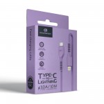 Кабель ArmorStandart AR88 Type-C-Lightning 3A 1m Purple (ARM65290) Кабель ArmorStandart AR88 Type-C-Lightning 3A 1m Purple (ARM65290)