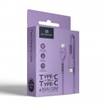 Кабель ArmorStandart AR88 Type-C-Type-C 3A 1m Purple (ARM65291)