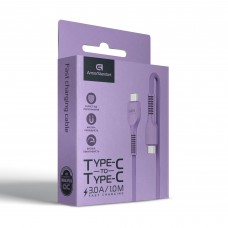 Кабель ArmorStandart AR88 Type-C-Type-C 3A 1m Purple (ARM65291)