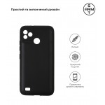 Чехол накладка TPU Armorstandart Matte Slim Fit для Tecno POP 5 Go (BD1) Camera cover Black (ARM65318)