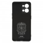 Чехол накладка ArmorStandart TPU ICON для Oppo Reno7 4G Camera cover Black (ARM65427)