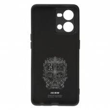 Чехол накладка ArmorStandart TPU ICON для Oppo Reno7 4G Camera cover Black (ARM65427)