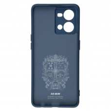 Чехол накладка ArmorStandart TPU ICON для Oppo Reno7 4G Camera cover Dark Blue (ARM65429)