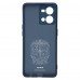 Чехол накладка ArmorStandart TPU ICON для Oppo Reno7 4G Camera cover Dark Blue (ARM65429)