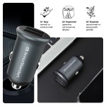 АЗУ ArmorStandart 2USB 36W 2.4A QC3.0 Grey (ARM65438)