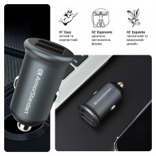 АЗУ ArmorStandart 2USB 36W 2.4A QC3.0 Grey (ARM65438) АЗУ ArmorStandart 2USB 36W 2.4A QC3.0 Grey (ARM65438)