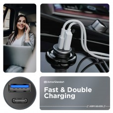 АЗУ ArmorStandart 1USB 1Type-C PD20W 3A QC 3.0 Grey (ARM65439) АЗУ ArmorStandart 1USB 1Type-C PD20W 3A QC 3.0 Grey (ARM65439)